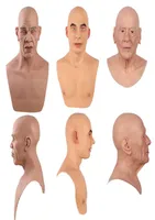 Eyung Realistic Silicone Mask Halloween Charles Party Full Head Masquerade Male Props Drag Queen Masches Christmas Q0804751798