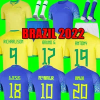 2022 world cup jerseys VINI JR BRUNO G. 22 23 soccer jerseys Camiseta de futbol PAQUETA BRAZILS RICHARLISON football shirt JESUS RAPHINHA RO