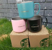 12 oz 300 ml Starbucks Mugs 304 Mat￩riau en acier inoxydable tasse de caf￩ de voyage