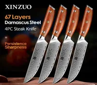 Stainless Steel Chef Knife cooking Hammer Blade Heavy XINZUO 5quot Steak VG10 Tools Cut Duty China Cleaver Cutter Slicing Choppe5807357