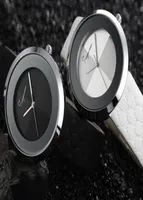 Classic Automatic Famous StopWatch Watch Quartz Battery Fashion Trend impermeável Couro Mulheres Meninas Relógios 4650972