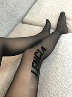 Çoraplar Çorap Street Hipster çorap tayt tasarımcısı siyah ipek pürüzsüz seksi kadın çoraplar açık gece kulübü parti odak elbise çorap olmalı