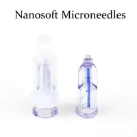 Beauty Microneedle Roller Mezoterapi Tabancası 3 Pimler Mezo Nano İğneleri Nanosoft Filorgas NCTF 135HA için 0.6mm