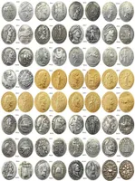 RM013232pcslot belle qualité ancienne artisanat romain artisanat de monnaie ornements en laiton