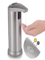 Sensor autom￡tico de movimento infraverm￡tico sem toque Dispensador de sab￣o de manuseio l￭quido de a￧o inoxid￡vel para o banheiro Waterpr4281363