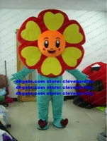 Vivid Mascot Costume Orange Sunflower Sun Flower Taiyanfa Fringed Iris Japonica Butterfly Blue Long Legs Yellow Flower No.8519