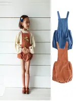 Soor Ploom Toddler Girl Bloomers Little Boys Beautiful Corduroy Overalls High Quality Euripean Style Baby Sling Overall Bloomer 216583132