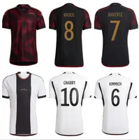 2022 2023 Soccer Jerseys Germanys Werner Muller Football Shirt t Kroos Gnabry Kimmich Reus German 22 23 Woman Men Kids Kit Uniform Pre Match