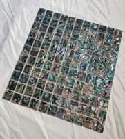 Madre de perla Mosaico Mosaico Color verde natural Abalone para la columna de techo de pared Usado mosaico de borde MS1004252793
