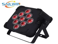 Sailwin V9 6in1 RGBAW UV -batteridriven trådlös LED Par Light App Mobilkontroll DJ Stage Lighting9080182