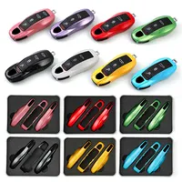 Car Key For Porsche Boxster 718 Cayman Cayenne Panamera Macan 911 Car Key Case Keyless Cover Key Shell Car Accessories Protective Case T221110