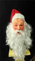 Christmas Santa Claus and Deer Latex Mask Adult Full Head Costume4031142