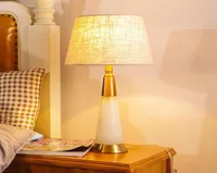 Moderner nat￼rlicher Marmor Wohnzimmer Tisch Leuchtmetall Basisschisch Lampe LR0185014820