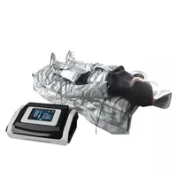 Salon Spa Använd 3 i 1 Body Slimming Infrared Air Pressoterapi Lymfatisk dränering Massager Maskin Presoterapia EMS Fat Burning Suit