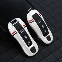 Car Key For Porsche 718 Cayenne Panamera 911 macan key case Cover Taycan Cayman Boxster Shell Accessories Protective Case T221110
