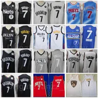 Men Kevin Durant Basketball Jersey 7 Blue White Black Red Grey Yellow Team Color All Stitched Breathable Good Quality''Nba''Shirt