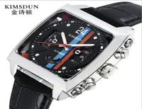 Marca mec￡nica de alta calidad Reloj autom￡tica Men Luxury Square Watches Mens Rubber Sport Wallwatch Famosa Fashion Designer Clock8772216
