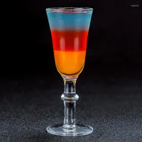 Vinglas 25 ml Simple Goblet Tasting S Glass Vodka Agave Bitter Bovete Sake Shochu Cup Family Bar Drinkware