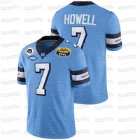 MVP7777 American College Football Wear Mens North Carolina Tar Heels Duke의 Mayo Bowl NCAA 축구 유니폼 Sam Howell Cedric Grey Ty Chandle