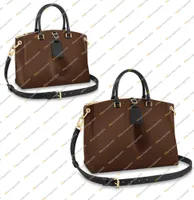 LVS Handbag Ladies Fashion Diseñador informal de lujo Odeon Tote Cross Cross Body Shoulgs Handbag de alta calidad Top 5A 2 Tamaño N45283 N45282 Puga de bolso 6MB X72Y