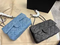 Denim-Tasche Designer-Handtaschen Messenger Bags Damen Handtaschen Leder Hand Go With Everything Umhängetasche