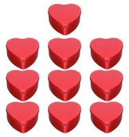 Gift Wrap 10Pcs Heart Shaped Candy Box Delicate Wedding Packing Empty Case3542852