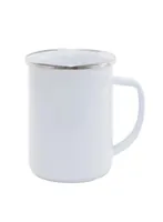 Sublimation Blank 350ML Creative Coffee Enamel Mug Travel Tea Cup Custom Logo DIY Print home office Personalized Gift5227905