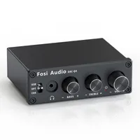 Wzmacniacze FOSI Audio Q4 Mini stereo USB Gaming DAC Adapter Wzmacniacz słuchawkowy dla Homedesktop Poweredactive głośniki 221027