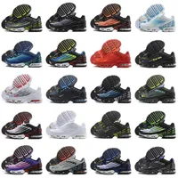 5A Shoe Breathable Sneakers Casual Shoes Triple White Black Laser Blue Volt Glow T5 Tn Plus 3 Tns Sneaker Tn3 Sandal Mens Womens Rise Noir A