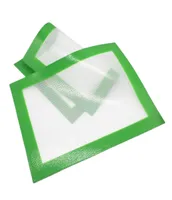 Зеленый теплостойкий, не устойчивый к ненско -силиконовым мат 29215см, большие силиконовые коврики для выпечки приготовления 20pclot4029153