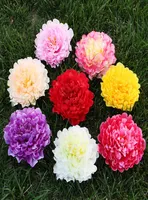 Multilapa 18 cm Big Peony Highgrade Flower Artificial Flower Boda de bodas Murocaso Manual de decoración DIY9173583