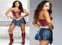 Women Halloween Party Movie Justice Wonder Fantasia Fancy Dress League Superhero Superwomen Costume S3XL G09251099252
