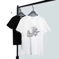 T-shirt 2022 Black Rock City Tokyo Designer Hip-Hop Elements Funny Street Casual Wear Gedrukte katoenen ronde nek korte mouw zwart en wit katoen ademen #54