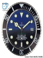 Luminous wall clock Metal Luxury Design Wall Watch Cheap Chrimas Gift G2205124042566