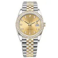 41/36 mm Mens Automatyczne zegarek 31 mm/28 mm Woman Watches Sapphire Swimming Para zegarki Pełna stal ze stali nierdzewnej Luksusowe zegarki Diamentowe Orologio di Lusso