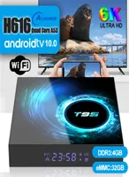 1 пьеса T95 Android 100 TV Box AllWinner H616 4GB32GB Поддержка 24G WiFi 6K CAJA DE TV Android PK X96 AIR2487062