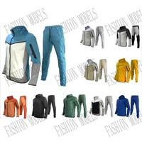 Mens Trailtsuits Sportswear Pantolonlu Sports Giyim Kapşonlu Ceketler Sıradan Jogger Suit 2 Parça Setleri Eğitim Seti Kapşonlu Asya Boyutu Konforlu Kumaşlar M-XXXL