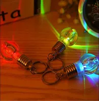 SXI 50pcslot novelty white led bulb lighting mini gift acrylic colour changing keychain night lamp1373840