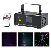 AUCD IR Remote DMX 512 MINI 400MW RGB Pełny kolor laserowy oświetlenie Skaner DJ DJ Dance Party Projector Lights DMRGB4002113561