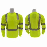 Safety Cheap hi-vis t-shirt safety Polo T-shirt Vest Yellow Reflective Safety shirt