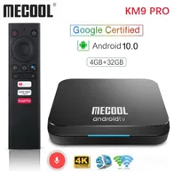 MECOOL KM9 Pro ATV Android TV Kutusu 4G 32G Google Sertifikalı Amlogic S905X2 24G5G WiFi Androidtv 10 Akıllı TVBox2133918