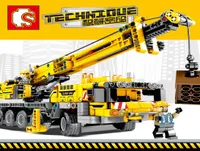 Truck Crane Blocks Model Vehicle Toys 701800012345674744306
