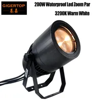 200W Açık Koçuk LED Zoom Par Işık Beyaz 3200K Soğuk Beyaz 6500K Alüminyum IP65 Kapak Su Geçirmez Soğutma Fan7499902