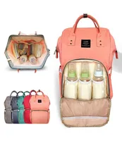 Retail 14 Color Diaper Bag Bag Mommy Bags Gaternity Nappy Fags قدرة كبيرة على سفر الأطفال على ظهره.