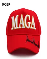 Donald Trump 2024 Cap USA Flag Baseball Caps Maga Trump Signature Prezydent Hat 3D Hafdery Drop 2205278653666