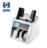 HSPOS HS920 Registamiento de efectivo multicurrés automático Contador de contadores de contador Contador LCD Máquina de pantalla LCD para Euro U.A.