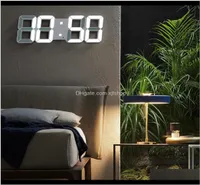 Display Led Alarm Watch Usb Charge Electronic Digital Clocks Wall Horloge 3D Dijital Saat Home Decoration Office Table Desk Clock 1528170