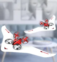 DIY 3 en un avión RC Toys Glider Quadcopter Drone Hovercraft Tres modos de tierra de mar y aire fresco Drift Xmas Kid Birth3632167