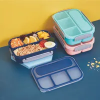 1.3 Lunchlåda för barn vuxen uppdelad sallad bento container mikrovågsugn diskmaskin frys säker