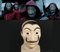 قناع حفلات Cosplay La Casa de Papel Mask Salvador Dali Costume Movie Movie Masks الواقعية عيد الميلاد عيد الميلاد ماس Money HE5983336